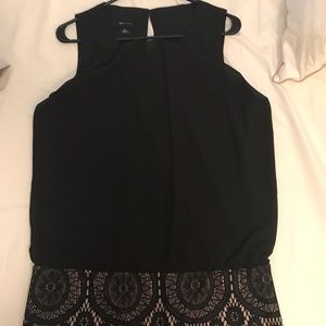 AB studio black dress